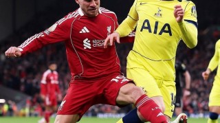 乐鱼官网-里沙利松90分钟绝平，热刺1-1利物浦终结6连败，送斯洛特耻辱纪录